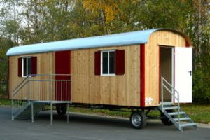 Bauwagen aus Holz