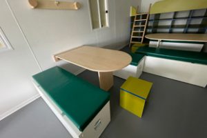 Innenausbau Bauwagen